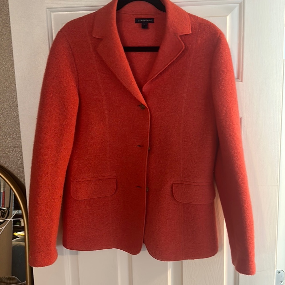 Lands End Wool Blazer